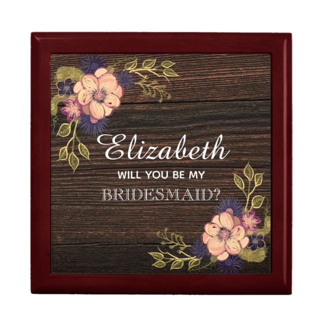 Bridesmaid Proposal Box (Front)