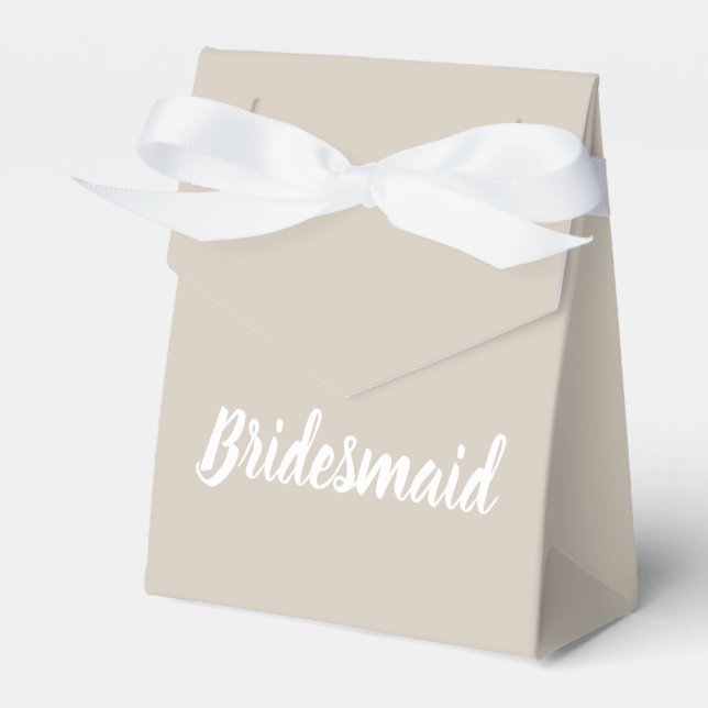 Bridesmaid Proposal Box - Engagement Bridal Party (Front Side)