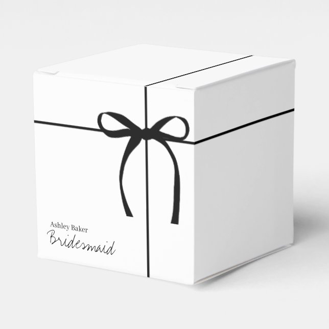 Bridesmaid Proposal Box - Engagement Bridal Party (Front Side)