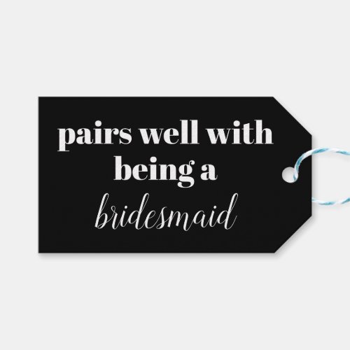 Bridesmaid Proposal Box Pairs Well With Being a Gift Tags