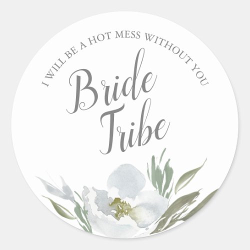 Bridesmaid Proposal Bride Tribe Candle Label