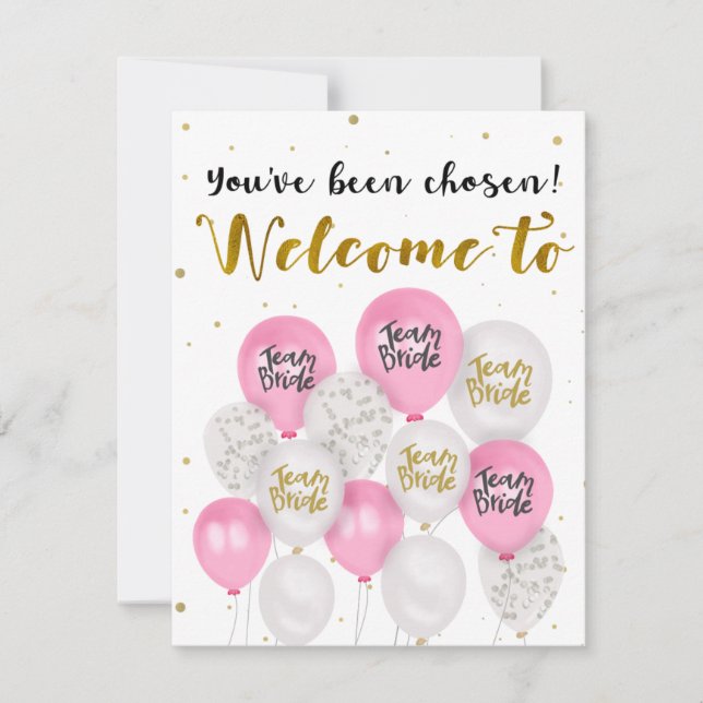 Bridesmaid Proposal - Card (Front)