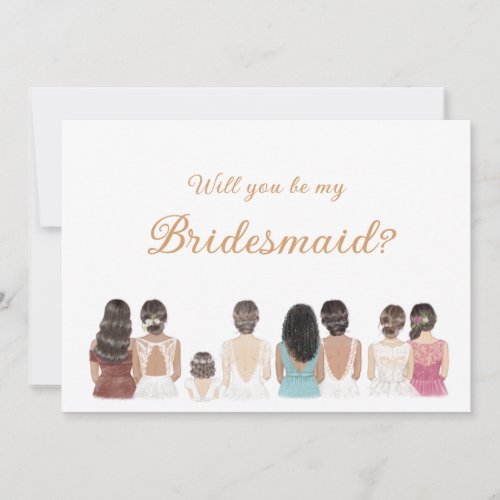 Bridesmaid Proposal Card