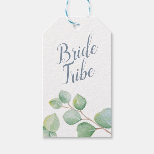 BRIDESMAID PROPOSAL card Greenery Eucalyptus Gift Tags