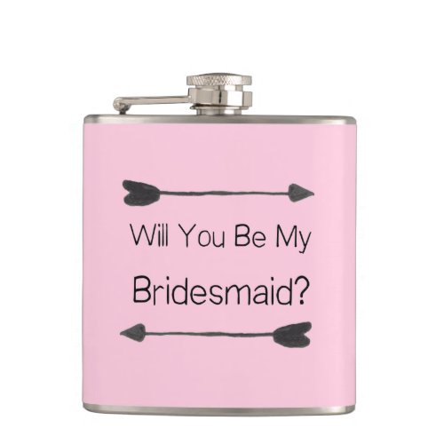 Bridesmaid Proposal Flask
