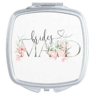 Bridesmaid Proposal Gift Bachelorette Party Favors Compact Mirror