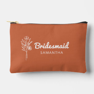 Bridesmaid Proposal Maid of honor Makeup Bag
