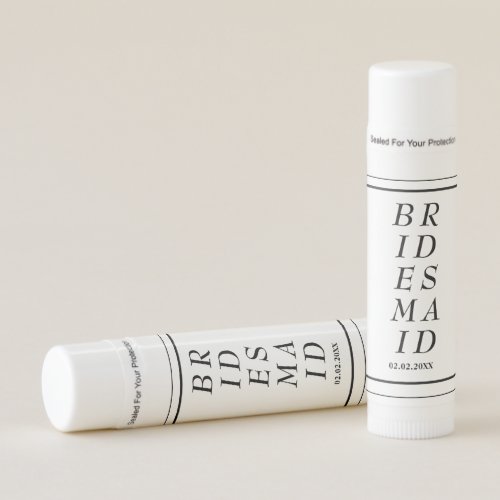 Bridesmaid Proposal Wedding Party Favors -