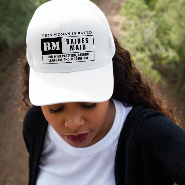 Bridesmaid Rating Bachelorette Party Trucker Hat (Bridesmaid Rating Bachelorette Party Trucker Hat
)