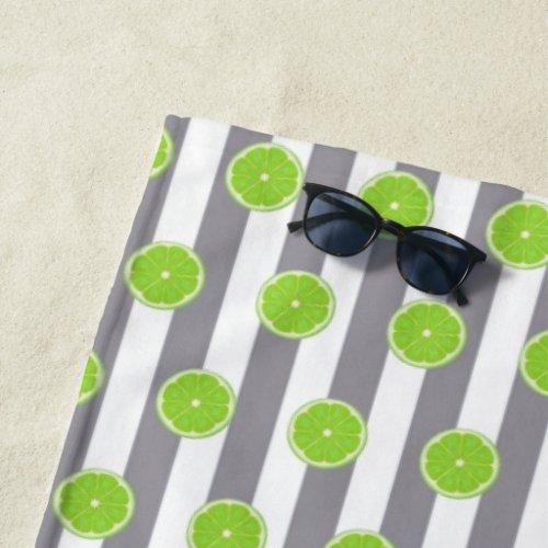 Bridesmaid Seersucker  Limes Fiesta Party Towel