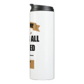 Bridesmaid Shirt Drunk Bachelorette Party Wedding Thermal Tumbler (Rotated Right)