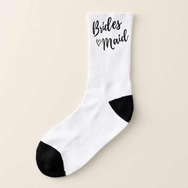 Bridesmaid Socks - Cute Party Favor - Socks (Right Inside)