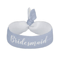 Bridesmaid Something Blue White Wedding Party