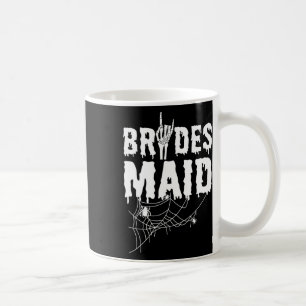 Bridesmaid Team Bride Maid Of Horror Halloween Che Coffee Mug