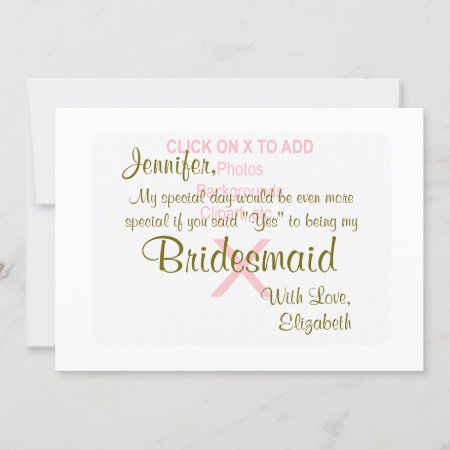 Bridesmaid | Template