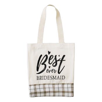 Bridesmaid Tote  Bridal Party Tote Bag by hard_soft_decor at Zazzle