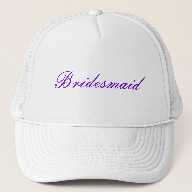 Bridesmaid Trucker Hat (Front)