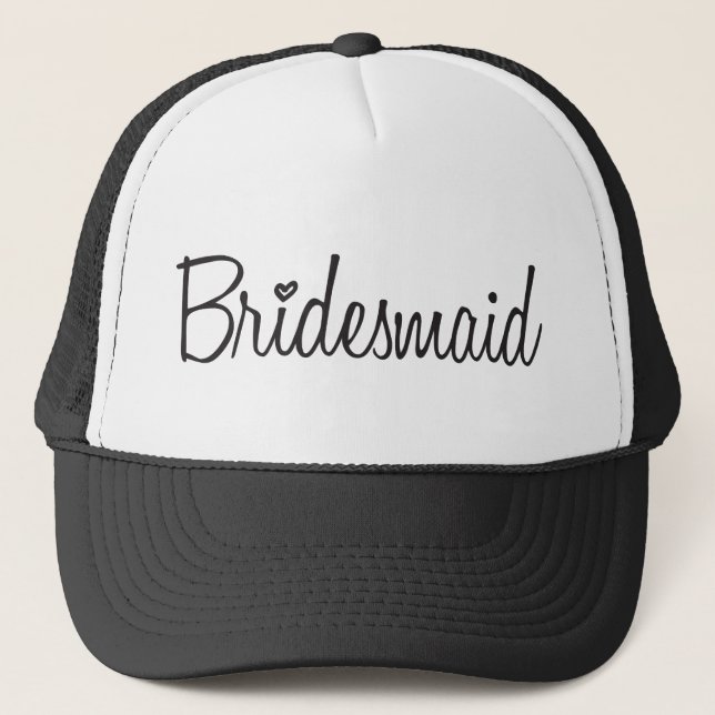 Bridesmaid Trucker Hat (Front)