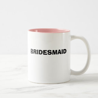 BRIDESMAID Two-Tone COFFEE MUG