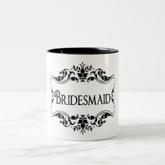 Bridesmaid Two-Tone Coffee Mug