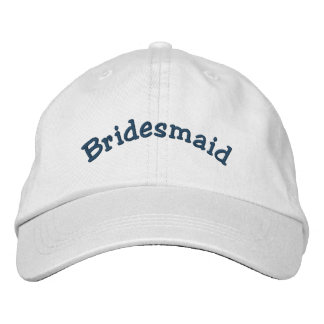 Bridesmaid Wedding  Embroidered Baseball Cap
