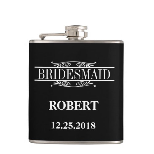 Bridesmaid Wedding Flask