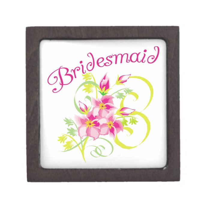 Bridesmaid Wedding Party Premium Jewelry Boxes