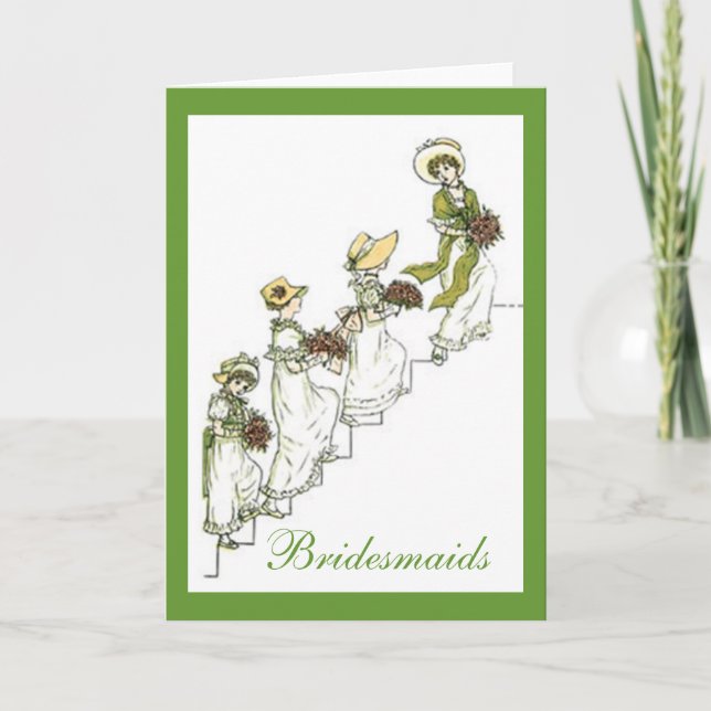 Bridesmaids Card (Front)