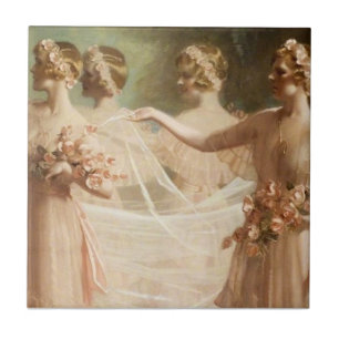 Bridesmaids Ceramic Tile