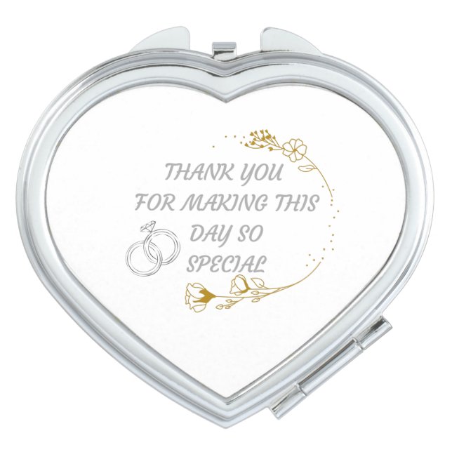 Bridesmaids Gifts Compact Mirror (Front)