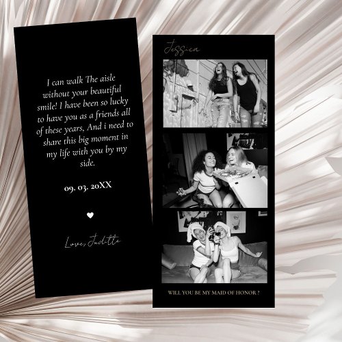 Bridesmaids Proposal Photo Strip Photo Booth Save The Date