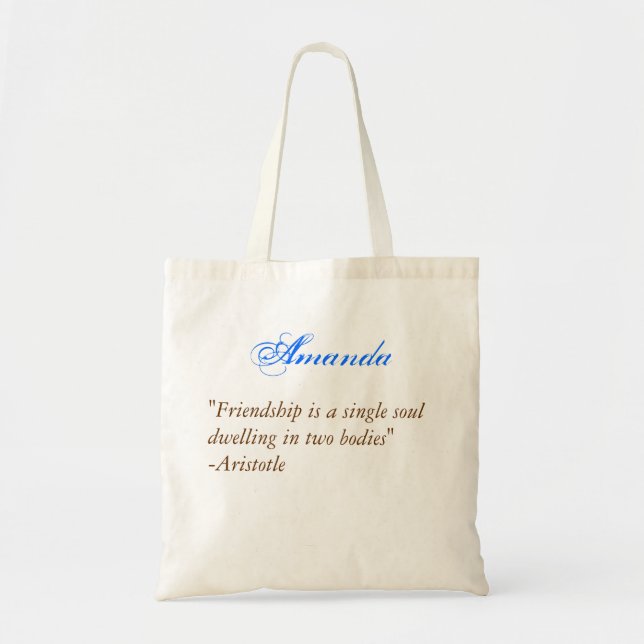 Bridesmaids tote - Quote 4 (Front)