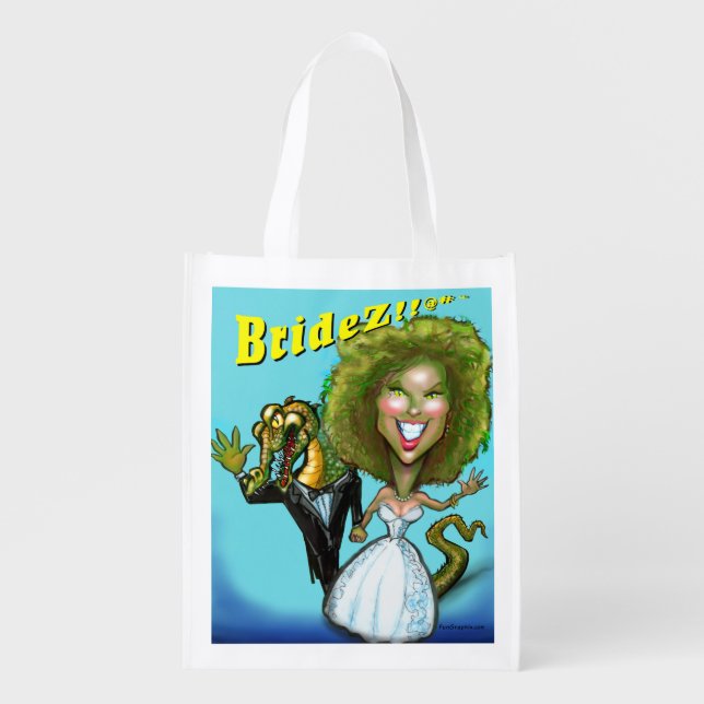 BrideZ!!@#* Grocery Bag (Front)