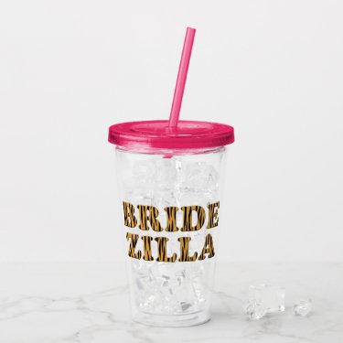 Bridezilla | Funny Tiger Print Quote