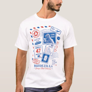 Bridezilla group chat veteran T-Shirt