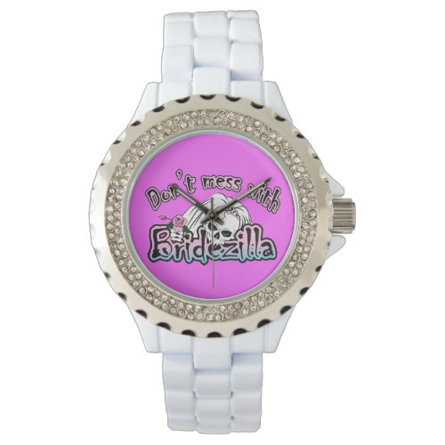 Bridezilla Skull Watch