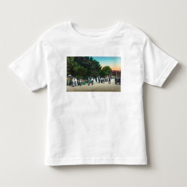 Bridge Adjoining El Verano Villa Toddler T-shirt (Front)
