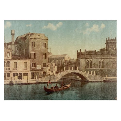 Bridge and Canal Venice Italy Cutting Board