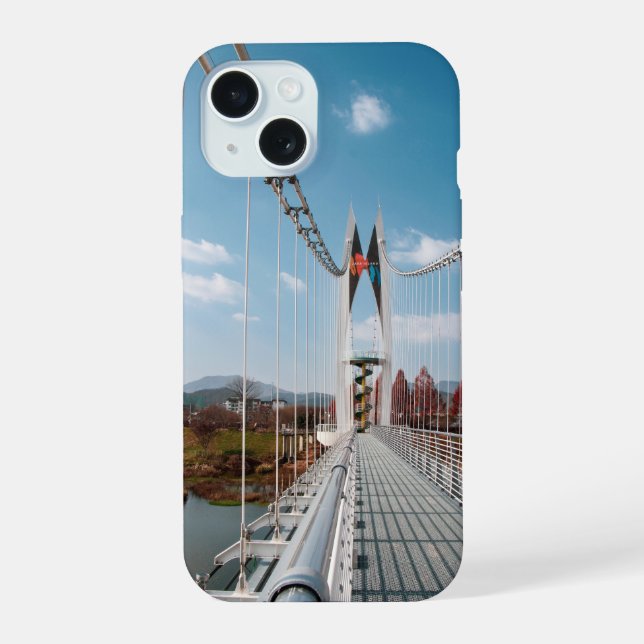 bridge and clouds iphone case (Back)