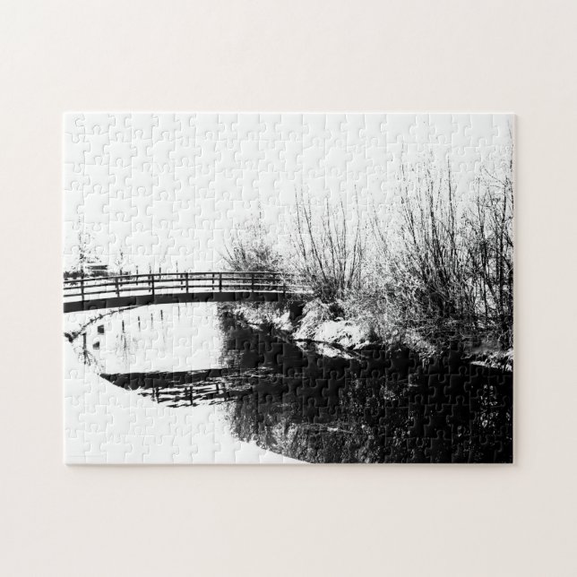 Bridge and Stream WS 11x14 252pc jpm Jigsaw Puzzle (Horizontal)