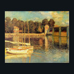 Bridge at Argenteuil Claude Monet    Acrylic Print<br><div class="desc">Bridge at Argenteuil Claude Monet. 1878. Reproduction of famous works of art  images in the public domain.</div>