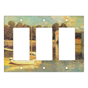 Bridge at Argenteuil Claude Monet Light Switch Cover