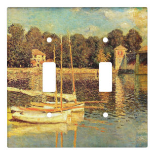 Bridge at Argenteuil Claude Monet Light Switch Cover
