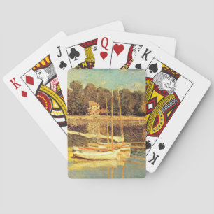 Bridge at Argenteuil Claude Monet      Poker Cards