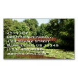 Bridge at Centennial Lake in Ellicott City Business Card Magnet