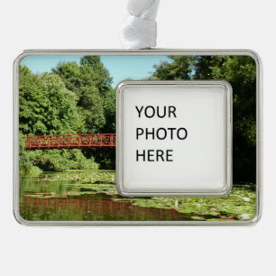 Bridge at Centennial Lake in Ellicott City Christmas Ornament