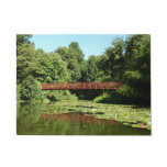 Bridge at Centennial Lake in Ellicott City Doormat