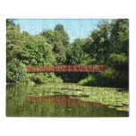 Bridge at Centennial Lake in Ellicott City Jigsaw Puzzle