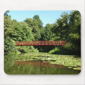 Bridge at Centennial Lake in Ellicott City Mouse Pad