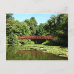 Bridge at Centennial Lake in Ellicott City Postcard